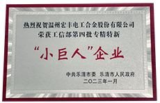 工信部專精特新"小巨人"企業(yè)